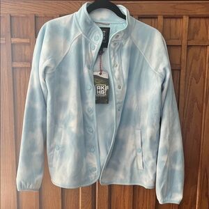 Women's Blue and White Jacket NWT from Duluth